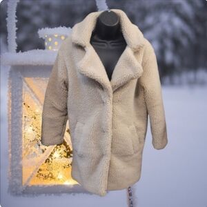 Cozy Faux Sheepskin Coat